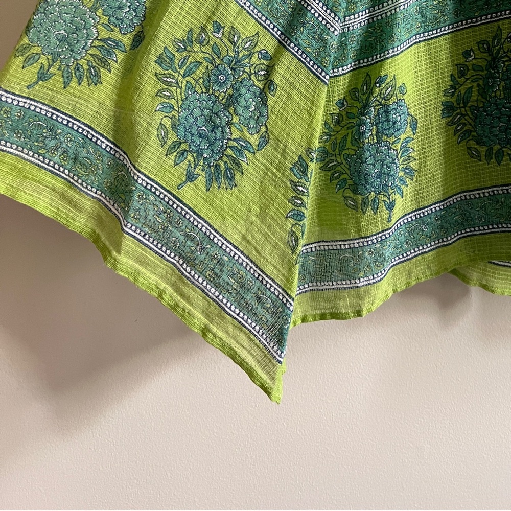 Coldwater Creek Flowy Boho Handkerchief Hem Skirt M - Picture 5 of 11